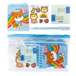 Case Zip Kit Anotações Dog Azul Fofy