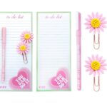 Kit Anotação Primavera Rosa Fofy