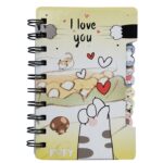 Mini Caderneta Miau Amarelo Fofy