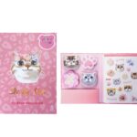 Livro Kit Bloco Adesivo Cat Fofy