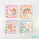 Mini Caderneta c/ Divisória Candy Girl A7 - Uniso