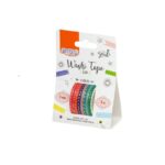 Washi Tape Slim Hot Stamping Blister C/8 Un - BRW