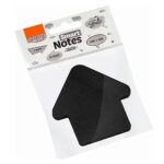 Bloco Adesivo Smart Notes Love Seta Preto - BRW