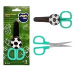Tesoura Escolar Futebol Fofy