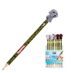 Lápis Grafite HB Fantasia c/ Borracha Doguinhos - KAZ