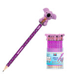 Lápis Grafite HB Fantasia c/ Borracha Coala Agarradinhos - KAZ