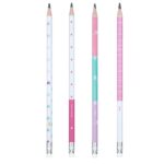 Lápis HB Estampado S2 Resina Redondo Com Borracha - BRW