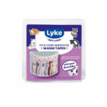 Rolo com 100 adesivos de Gato - Lyke