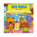 Livro de Colorir Cute World Comfy & Cozy Books - Ciranda Cultural