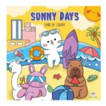 Livro de Colorir Sunny Days Comfy & Cozy Books - Ciranda Cultural
