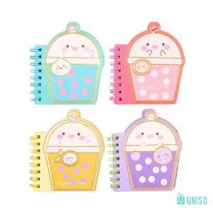 Mini Caderneta  Milk Tea - Uniso
