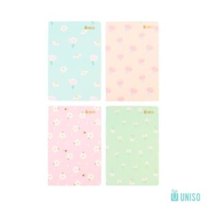 Caderno Pautado Flor A5 - Uniso
