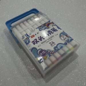Conjunto Caneta Permanente Touch Fina 24 cores - Uniso