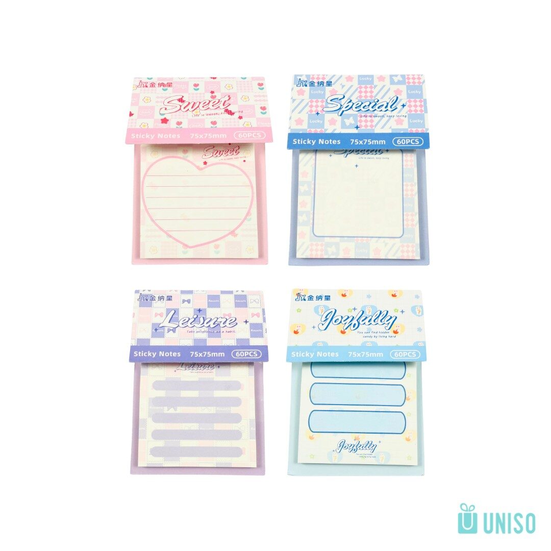 BA-026-CT-1.jpg Bloco Adesivo Fofo 60Fls - Uniso - Imagem 1