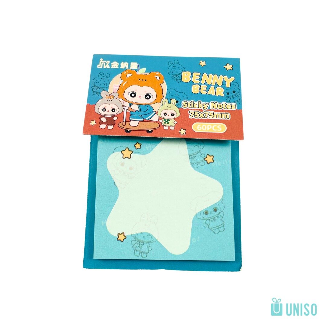 BA-028-CT-4.jpg Bloco Adesivo Benny Bear - Uniso - Imagem 4