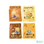 Mini Prancheta Com Bloco De Nota Ursinho - Uniso