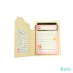 Mini Prancheta Com Bloco De Nota Coconuts Family - Uniso - Imagem 2