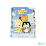 Caderneta Espiral Divisórias Zoo A5 - Uniso - Imagem 5