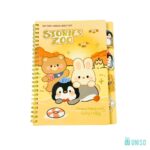 Caderneta Espiral Divisórias Zoo A5 - Uniso - Imagem 4