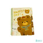 Caderneta Espiral Divisórias Animal Bread A5 - Uniso - Imagem 5