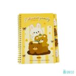 Caderneta Espiral Divisórias Animal Bread A5 - Uniso - Imagem 4