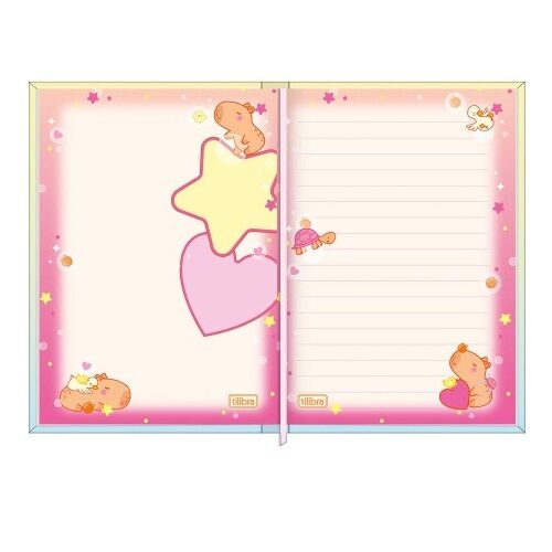 Caderneta-Costurada-Petit-Capyclub-96-Folhas-Tilibra-2.jpg Caderneta Costurada Petit Capyclub 96 Folhas - Tilibra - Imagem 2