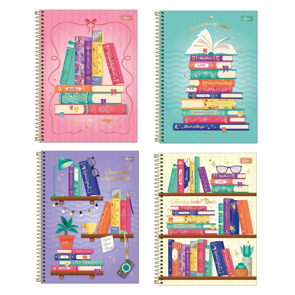 Caderno-Universit-rio-Bookland-1-Mat80-Folhas-Tilibra.jpg Caderno Universitário Bookland 1 Mat/80 Folhas - Tilibra - Imagem 1