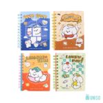 Mini Caderneta Janela Dog A7 - Uniso