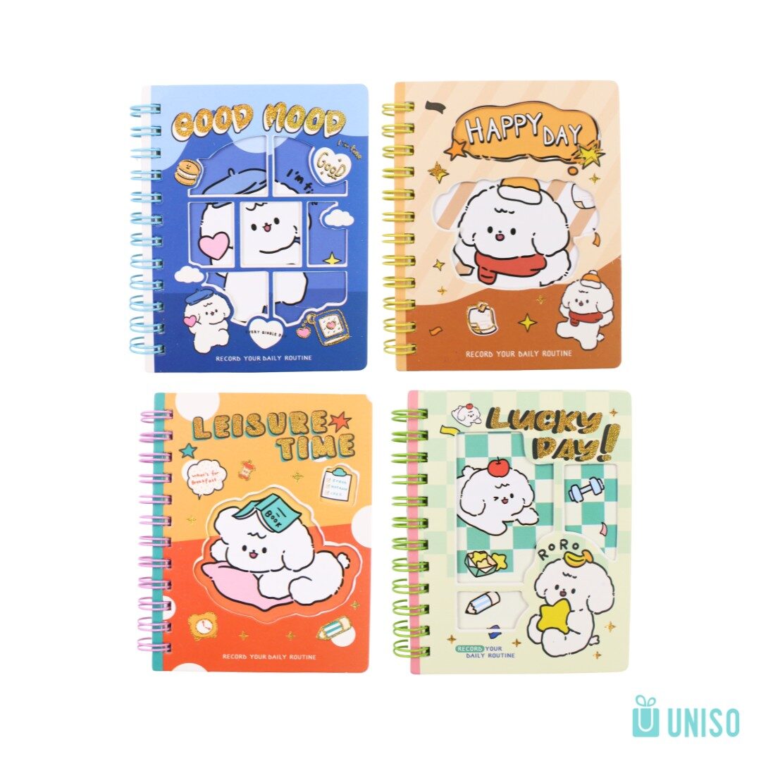 ICA-2440-CT-1.jpg Mini Caderneta Janela Dog A7 - Uniso - Imagem 1