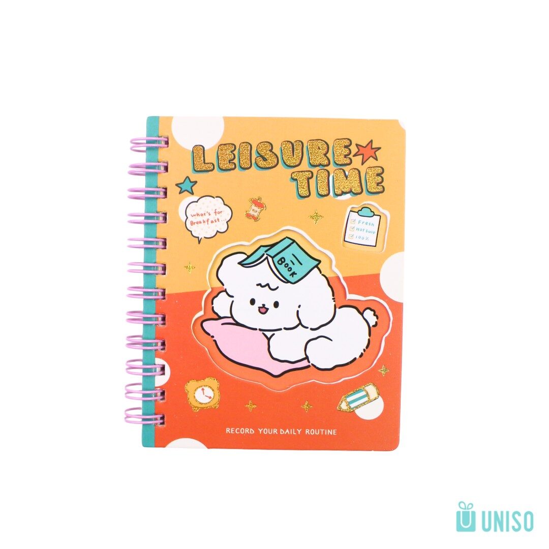 ICA-2440-CT-4.jpg Mini Caderneta Janela Dog A7 - Uniso - Imagem 3