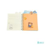 Caderneta Com Divisória Music Theory - Uniso - Imagem 2