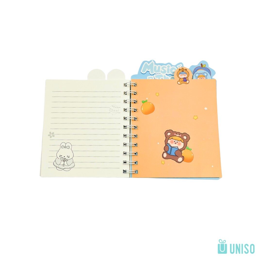 ICA-2444-B6-CT-6.jpg Caderneta Com Divisória Music Theory - Uniso - Imagem 2