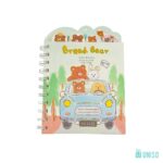 Caderneta Com Divisória Bread Bear - Uniso - Imagem 6
