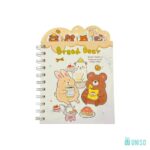 Caderneta Com Divisória Bread Bear - Uniso - Imagem 4