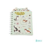 Caderneta Com Divisória Gato Holiday - Uniso - Imagem 6