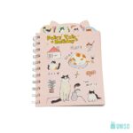 Caderneta Com Divisória Gato Holiday - Uniso - Imagem 3