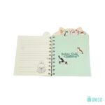 Caderneta Com Divisória Gato Holiday - Uniso - Imagem 2