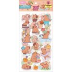 Blister 6 Folhas Adesivo Capyclub Fundo Transparente - Tilibra