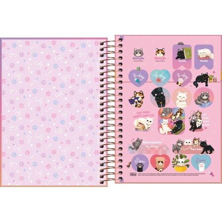 agenda-espiral-11-x-154-mm-purrfect-cats-2026-393835-1.jpg Agenda 2026 Espiral Purrfect Cats 110x154mm – Tilibra - Imagem 2