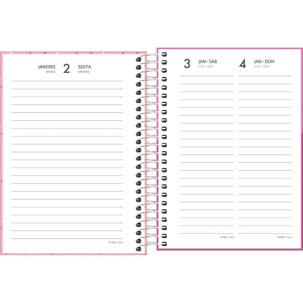 agenda-espiral-diaria-11-x-154-cm-spice-feminina-2026-393720-1.jpg Agenda 2026 Espiral Spice Fem 110x154mm – Tilibra - Imagem 2