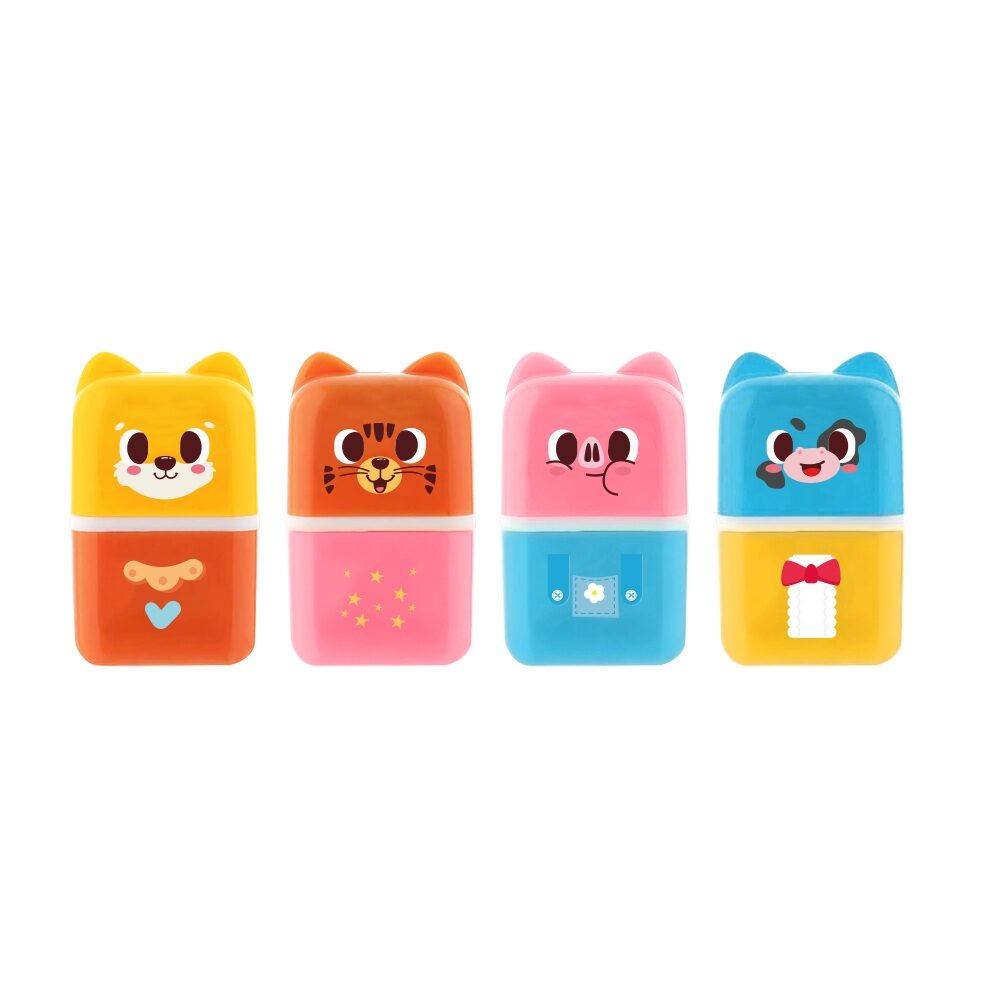 borracha-rolinho-vitamigos-tris.jpg Borracha Rolinho Holic Vitamigos - Tris - Imagem 1