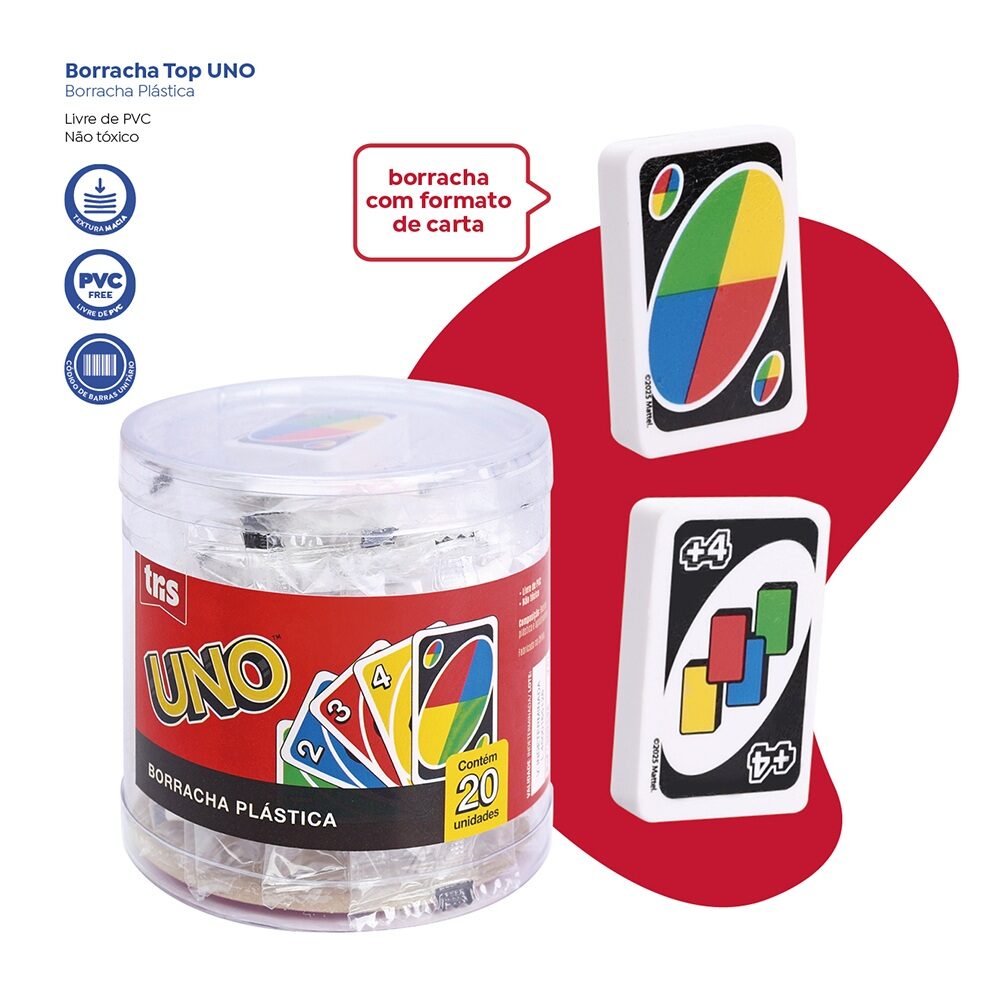 borracha-uno-tris-3.jpg Borracha Uno - Tris - Imagem 2