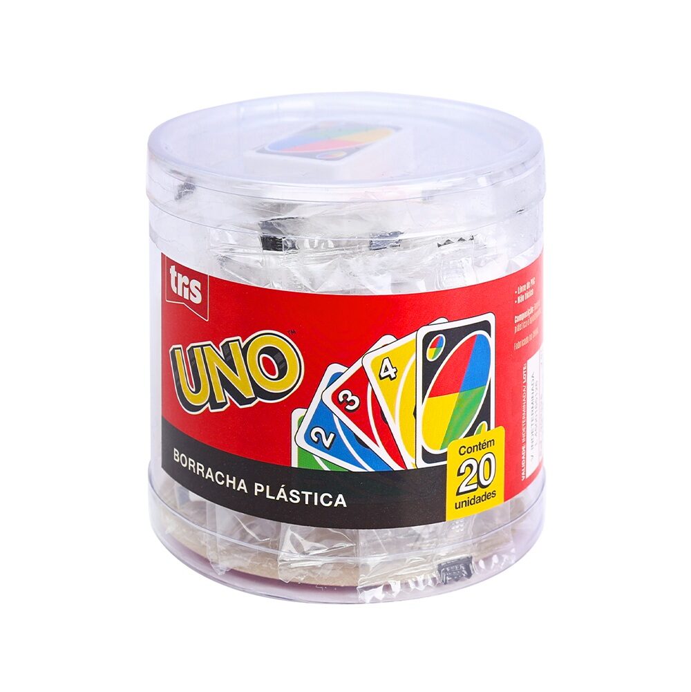 borracha-uno-tris.jpg Borracha Uno - Tris - Imagem 3