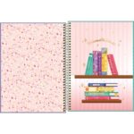 Caderno Universitário Bookland 1 Mat/80 Folhas - Tilibra - Imagem 2