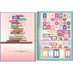 Caderno Universitário Bookland 1 Mat/80 Folhas - Tilibra - Imagem 3