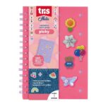 Caderneta A5 Holic Charm Pautado Silicone Picky+Pins - Tris - Imagem 3