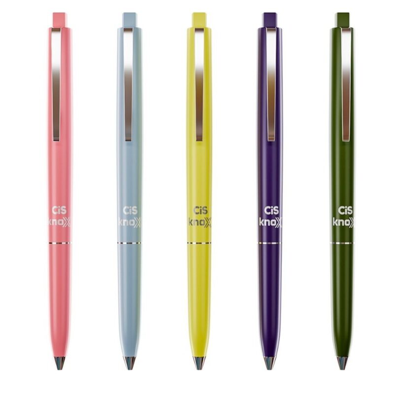 caneta-esferografica-knox-cis.jpg Caneta Esferográfica Retrátil Knox 0.7mm - CiS - Imagem 1