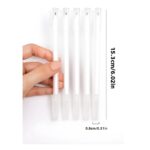 Caneta Esferográfica Branca Ponta Fina 0.6mm - Importados - Imagem 4