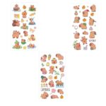 Blister 6 Folhas Adesivo Capyclub Fundo Transparente - Tilibra - Imagem 2