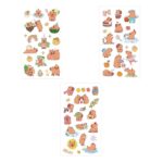 Blister 6 Folhas Adesivo Capyclub Fundo Transparente - Tilibra - Imagem 3